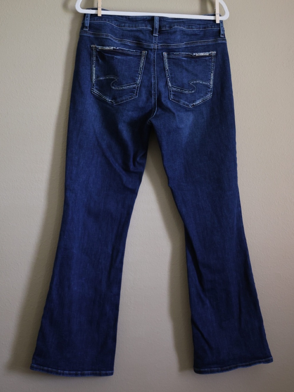 Silver Jeans Co Dark Wash Bootcut Jeans W31 L31 - Picture 2 of 3